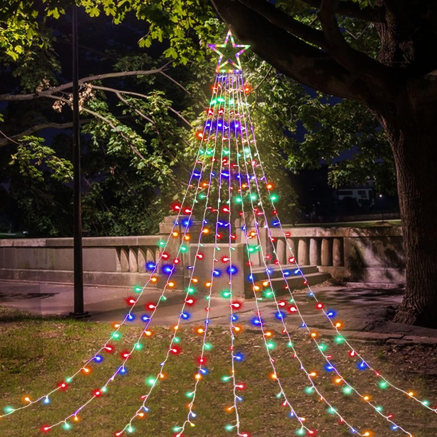 13-inch illuminated topper star