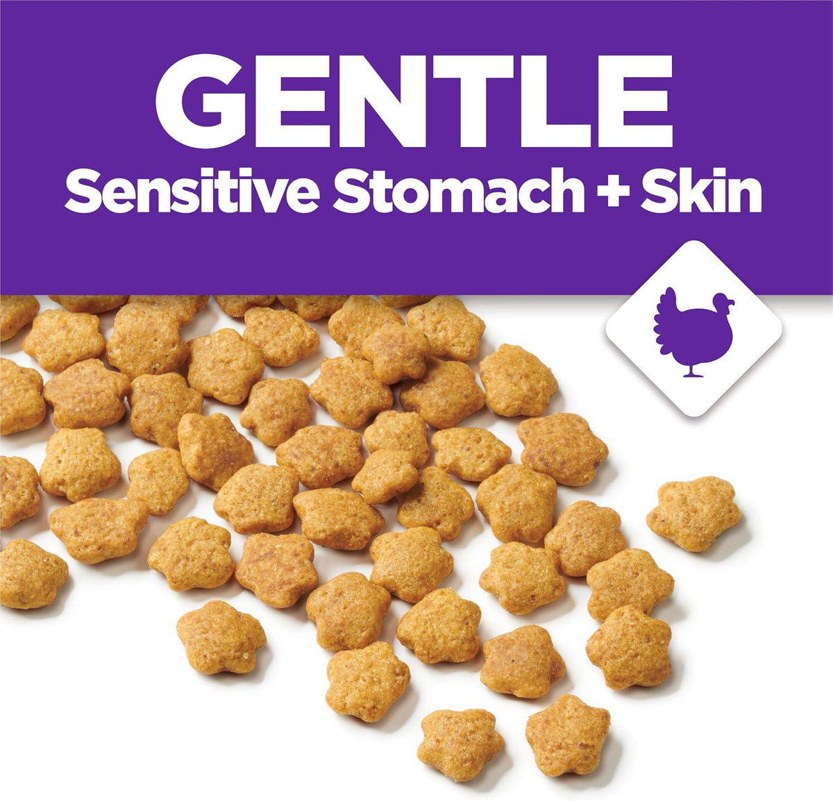 Purina Cat Chow Gentle Sensitive Stomach & Skin Dry Cat Food - Highly Digestible Feeding for Cats with Sensitive Systems