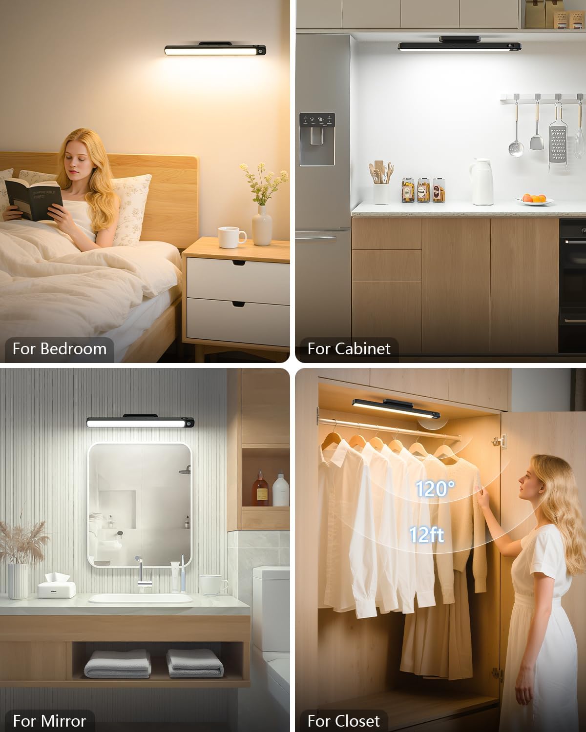 135° adjustable light head with 120 anti-glare leds delivering 500 lumens at 3w or 5w