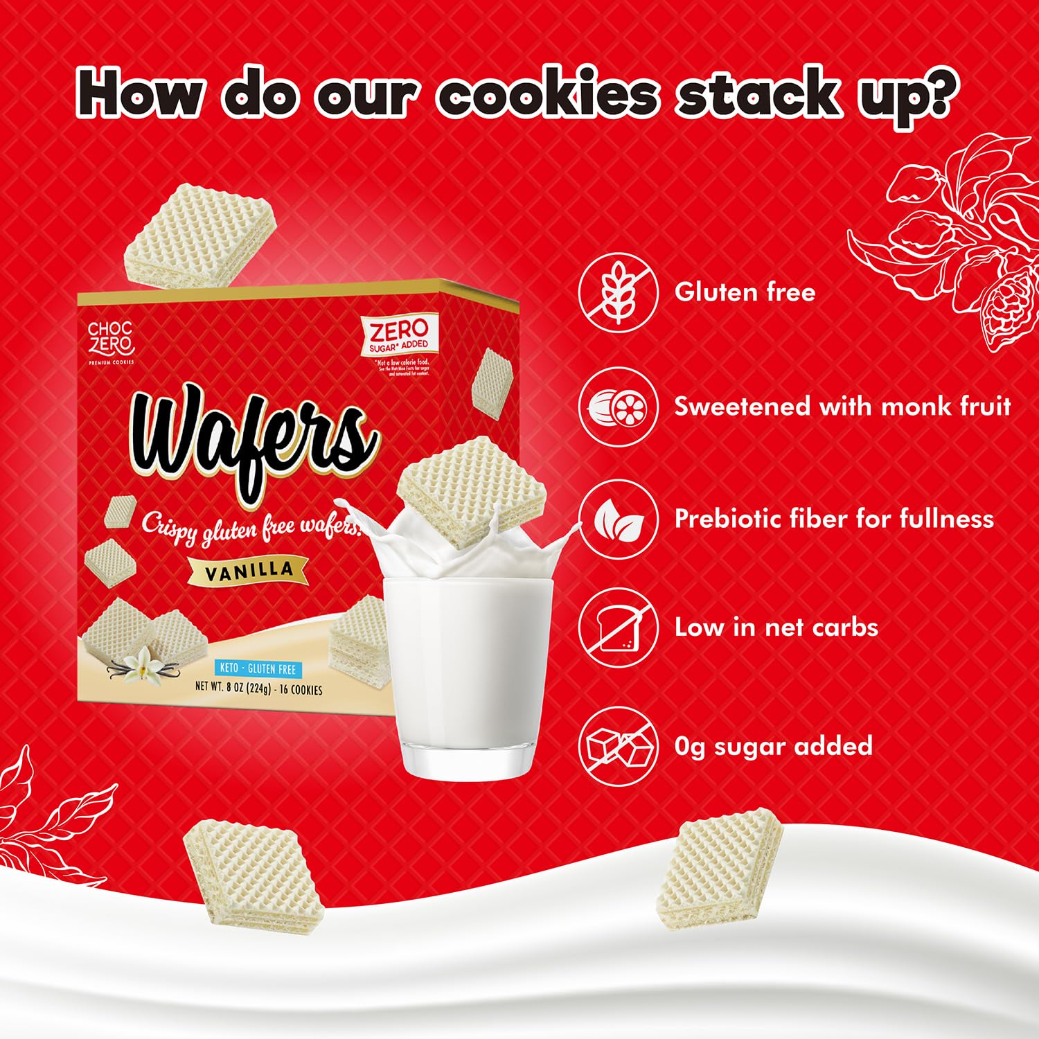 13g prebiotic fiber per 2-cookie serving