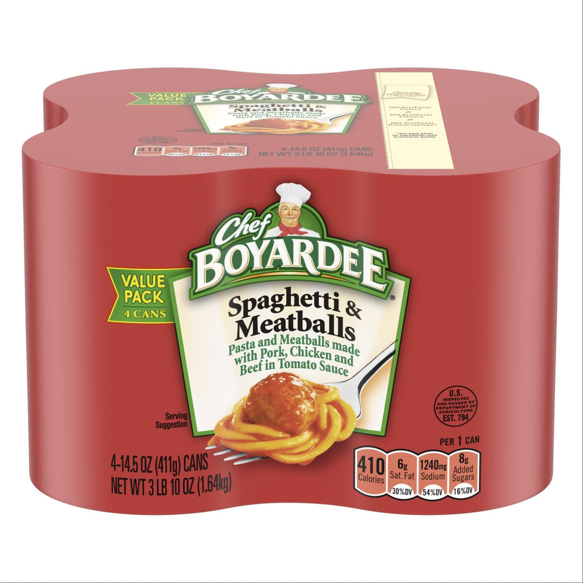 14.5 oz easy-open can with pop-off lid (no can opener required)