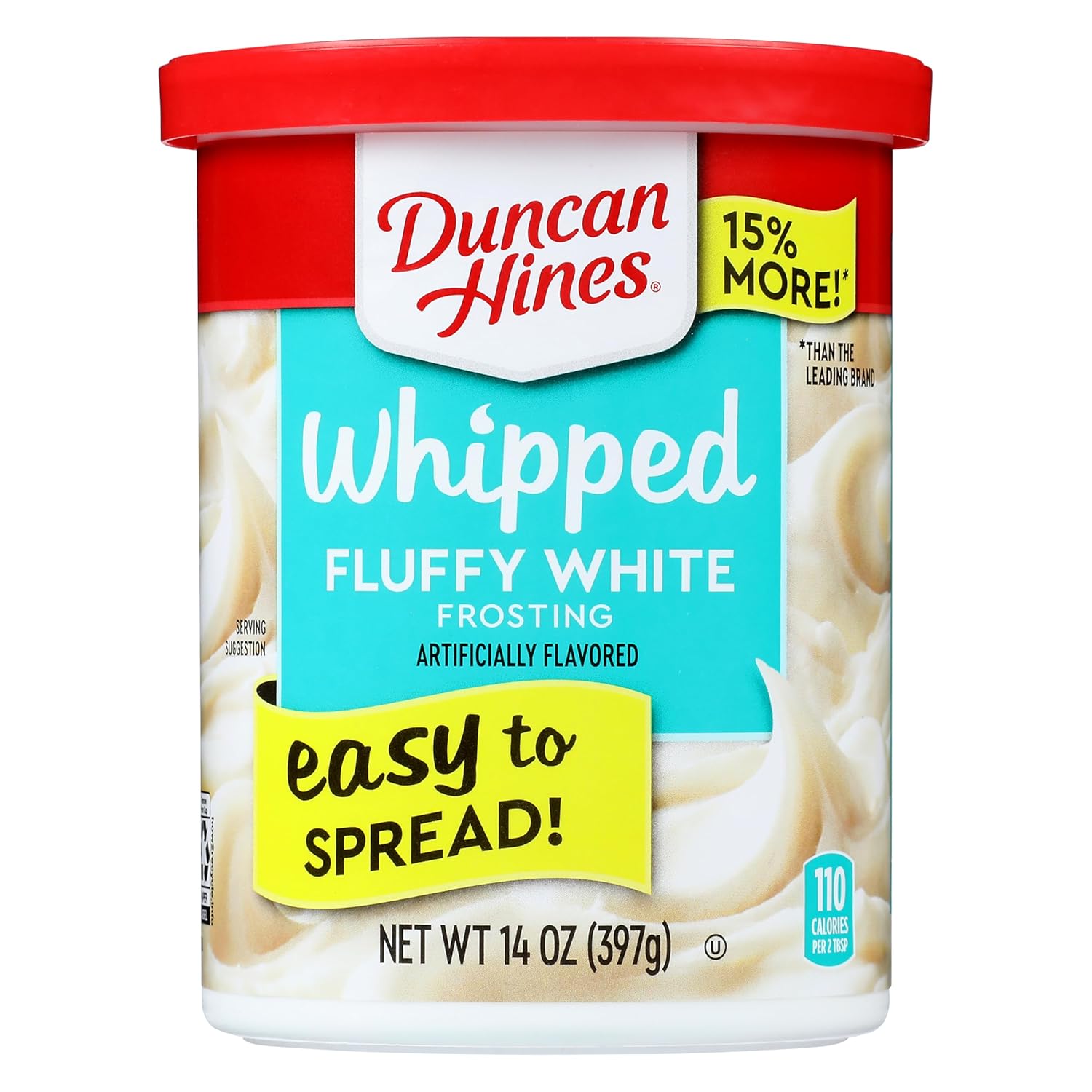 14 oz single-can size sufficient for one full layer cake