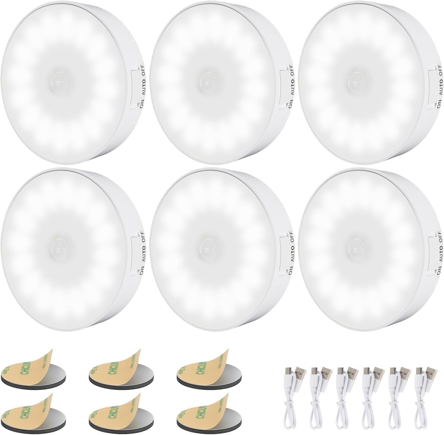 14 upgraded led beads with flicker-free, glare-free soft illumination