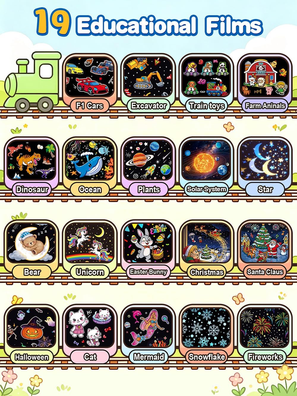 15 built-in sounds, including white, pink, and brown noise, lullabies, rain, ocean waves, fan, campfire, and birds