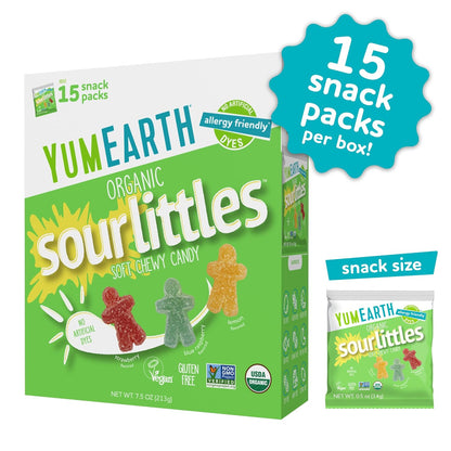 15 individually sealed snack packets per box for easy portioning and sharing