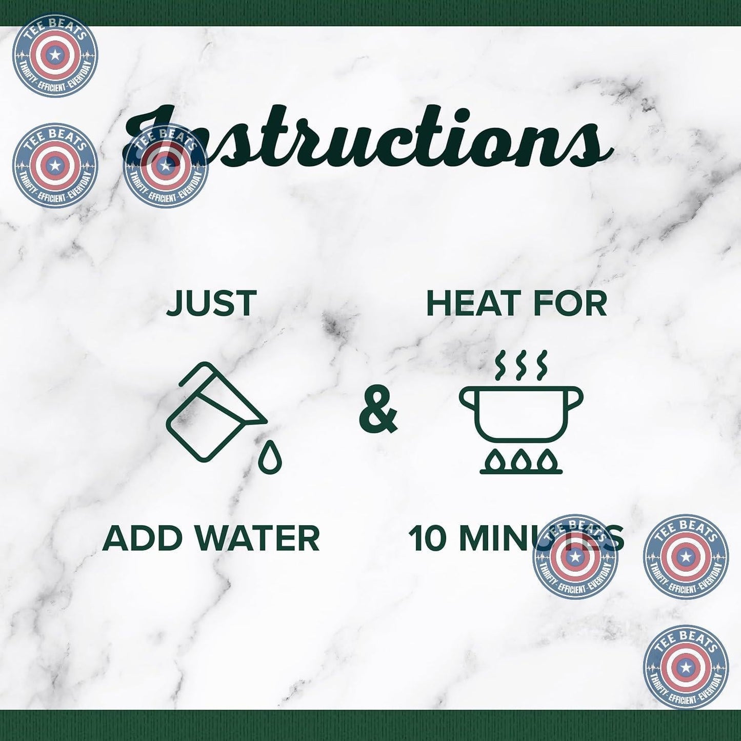 15-minute total cook time from pantry to table