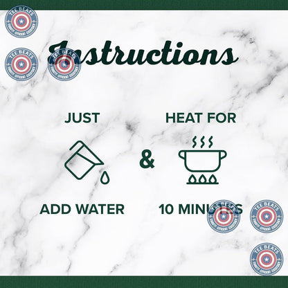 15-minute total cook time from pantry to table