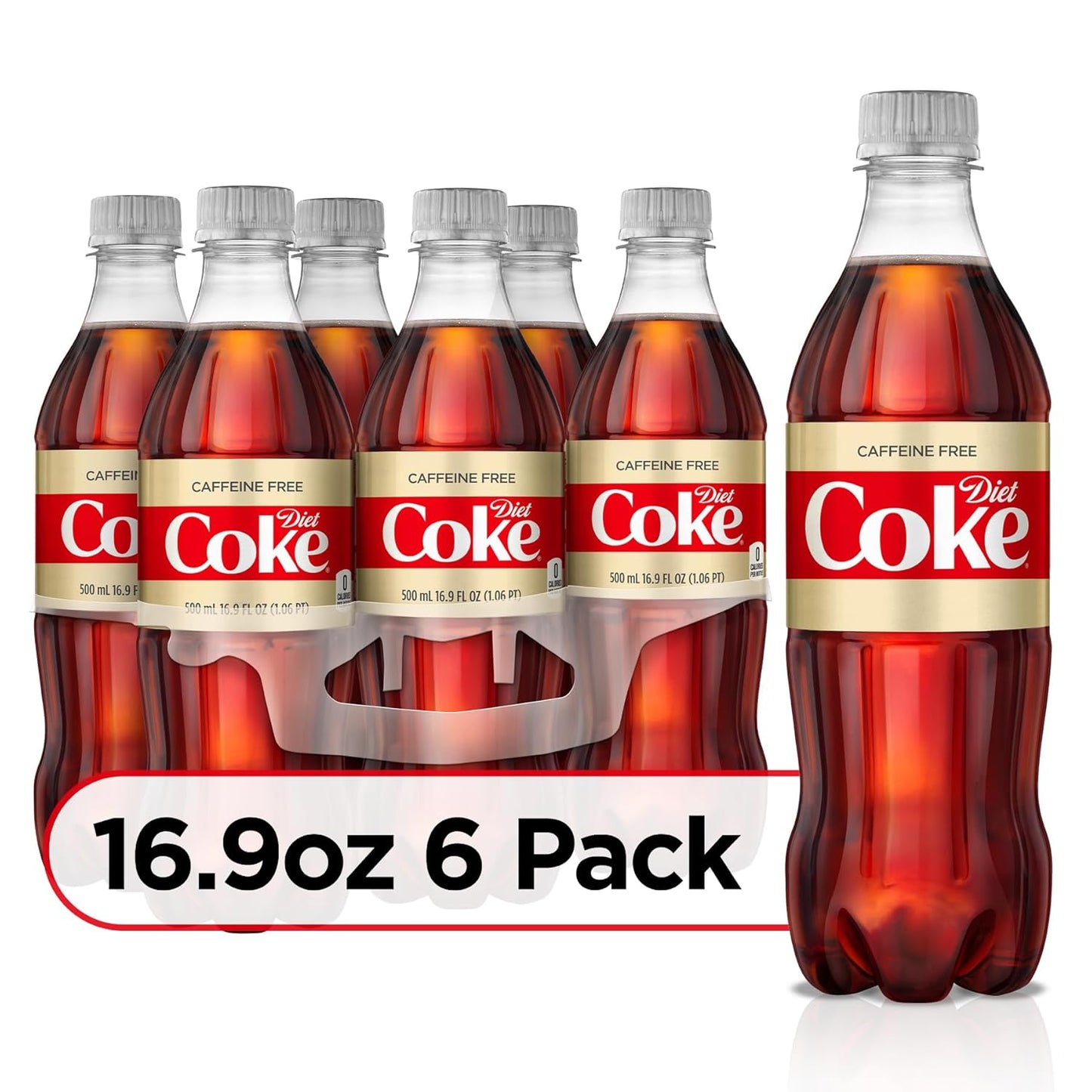 16.9 fl oz single-serve bottles, 6-pack (101.4 fl oz total)