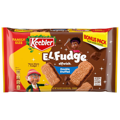16.9 oz family-size resealable package sized for multi-person households