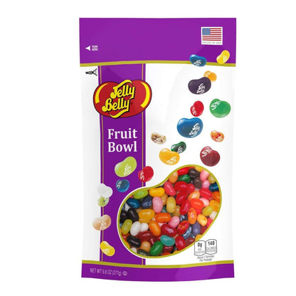 16 assorted fruit-flavored jelly beans in one bag