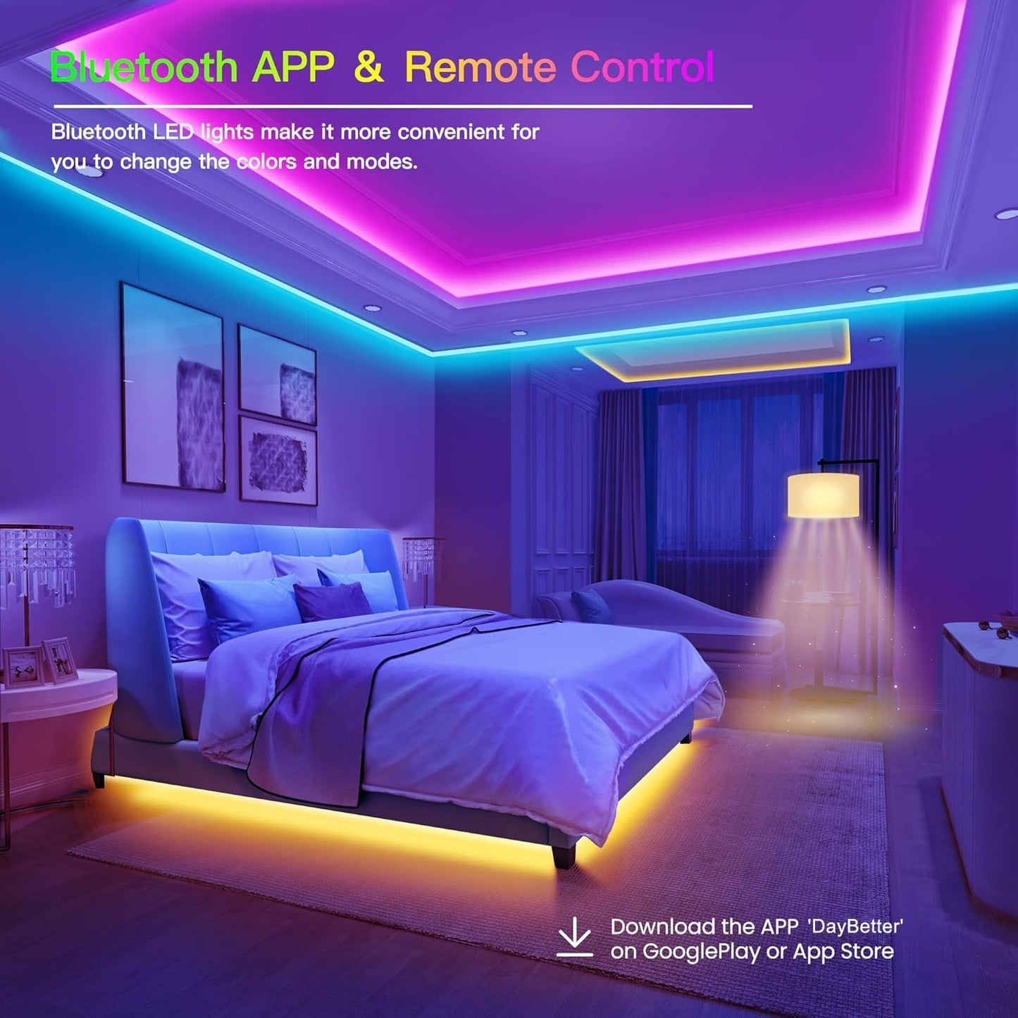 16 million color rgb output with 1%-100% dimming range