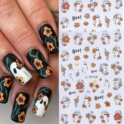 16 style variants across the product line (halloween ghost, 5d halloween styles, gothic skeleton, christmas colorful lights, bohemian, leopard flower, sun star, and more)