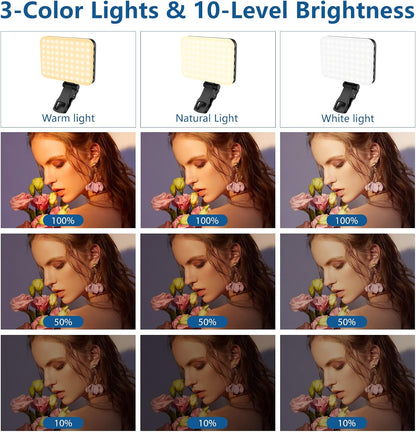 160° rotatable led panel for precise angle adjustment