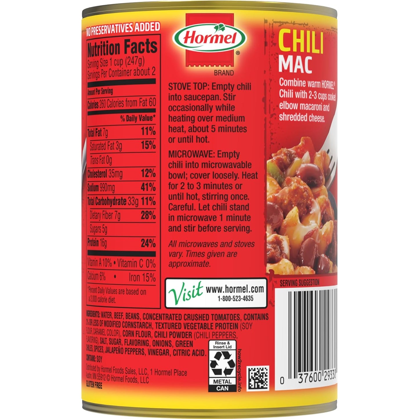 16g protein per serving for satiety and nutrition