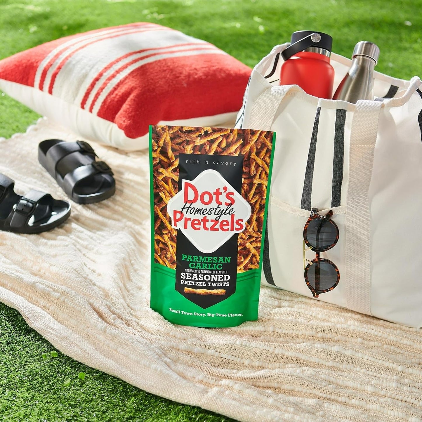 16oz resealable grocery-sized bag for extended freshness and sharing