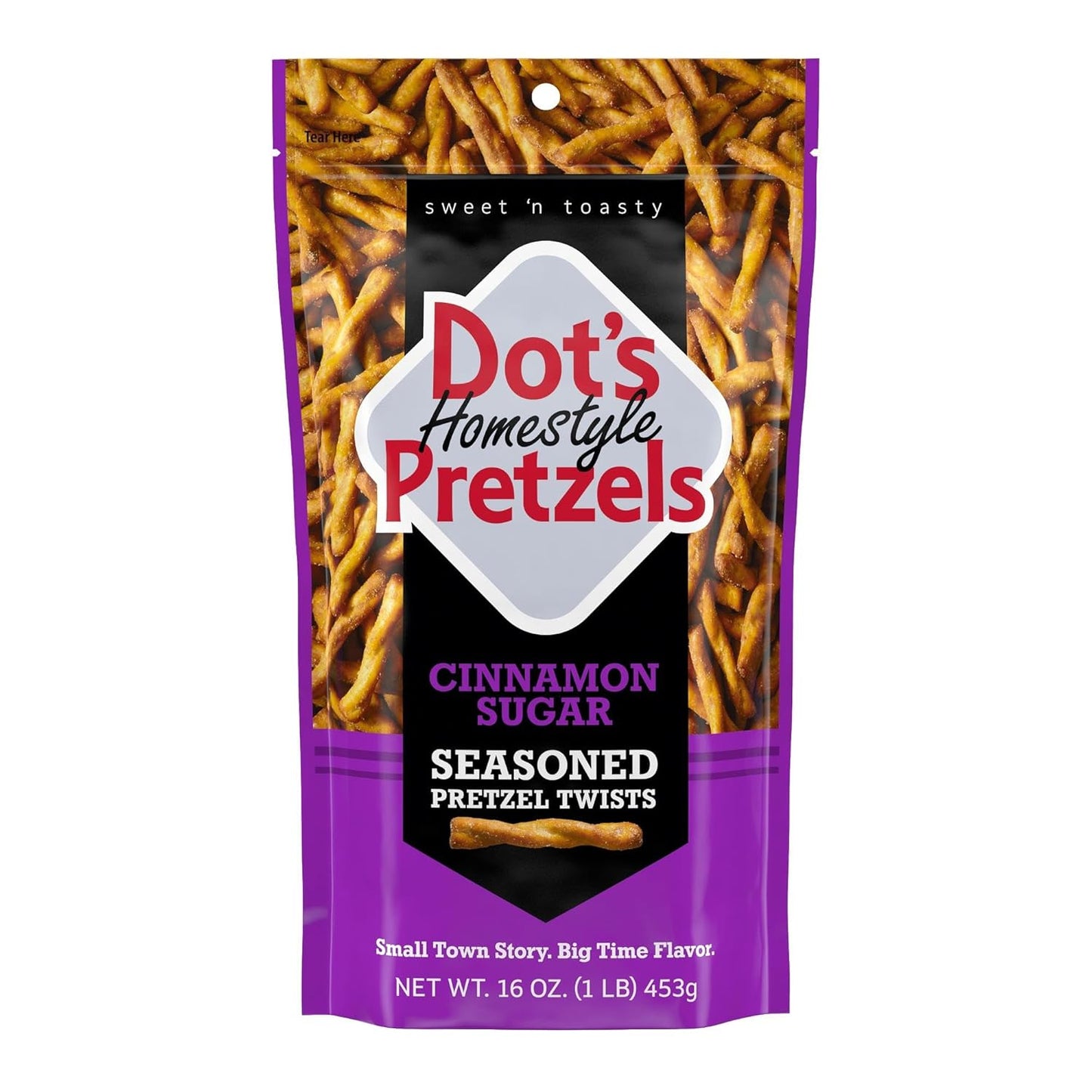 16oz resealable grocery-sized bag for freshness and multi-serve use