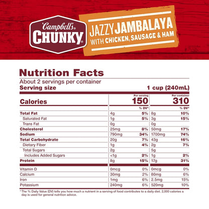 17 grams of protein per serving