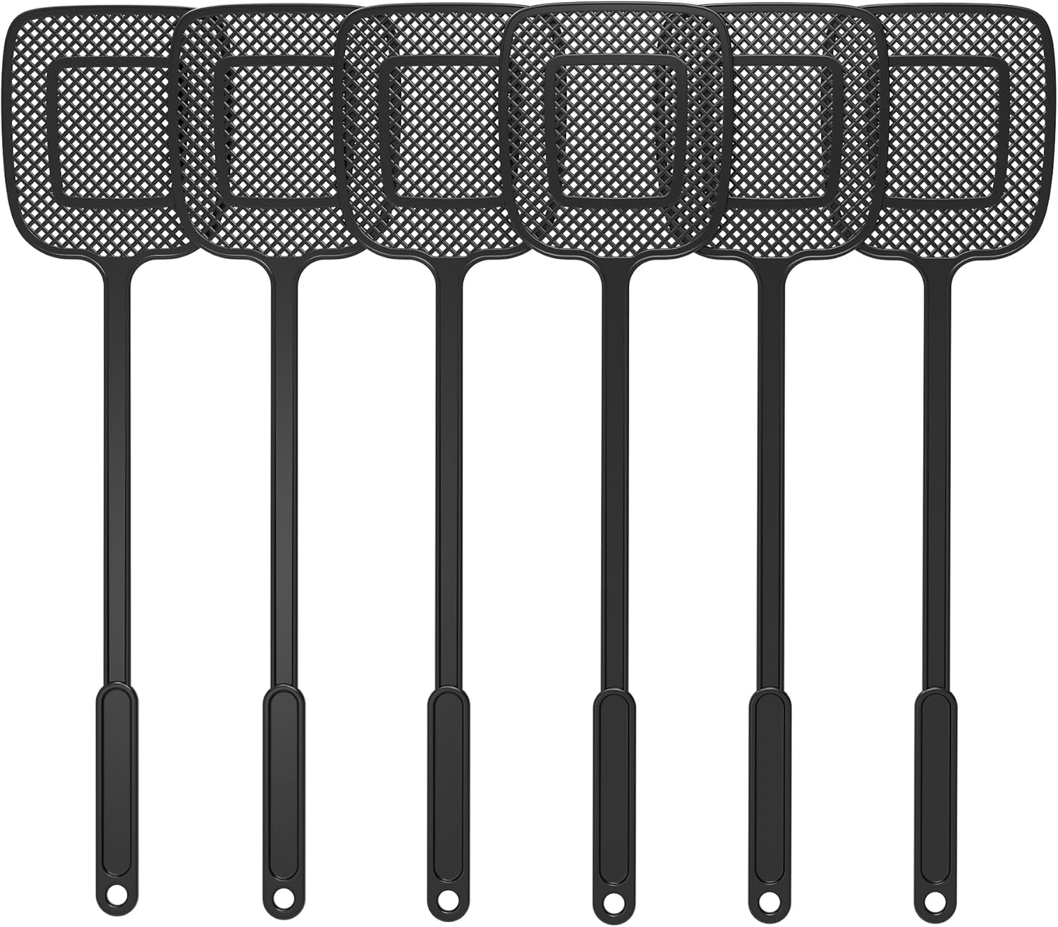 17 inch (43 cm) extended handle for long-distance swatting