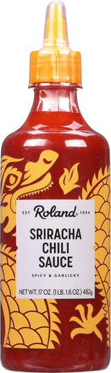 Roland Foods Sriracha Chili Sauce 17 oz – One-Bottle Flavor Solution for the Uncluttered Kitchen
