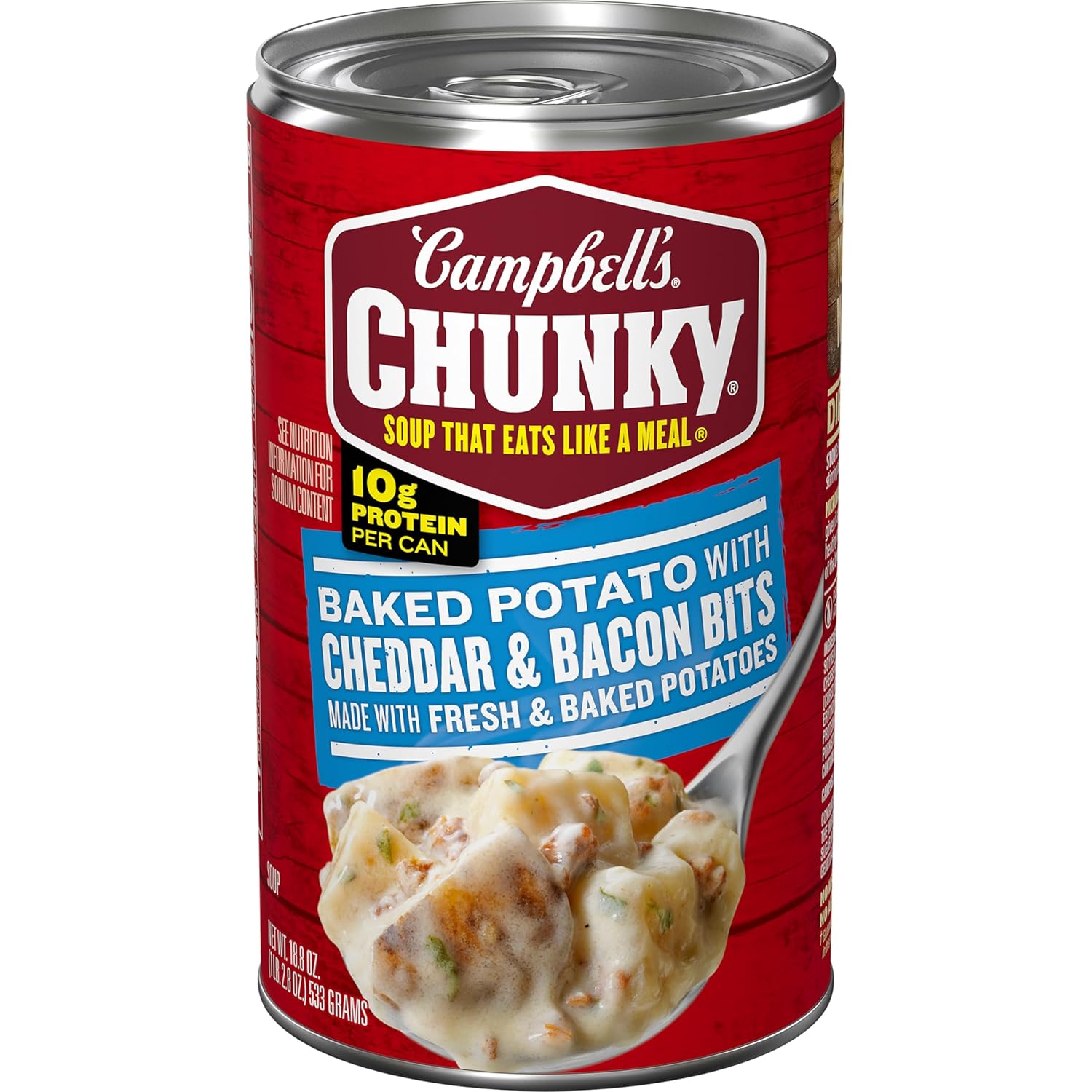 18.8 oz single-serve can providing a generous, filling portion