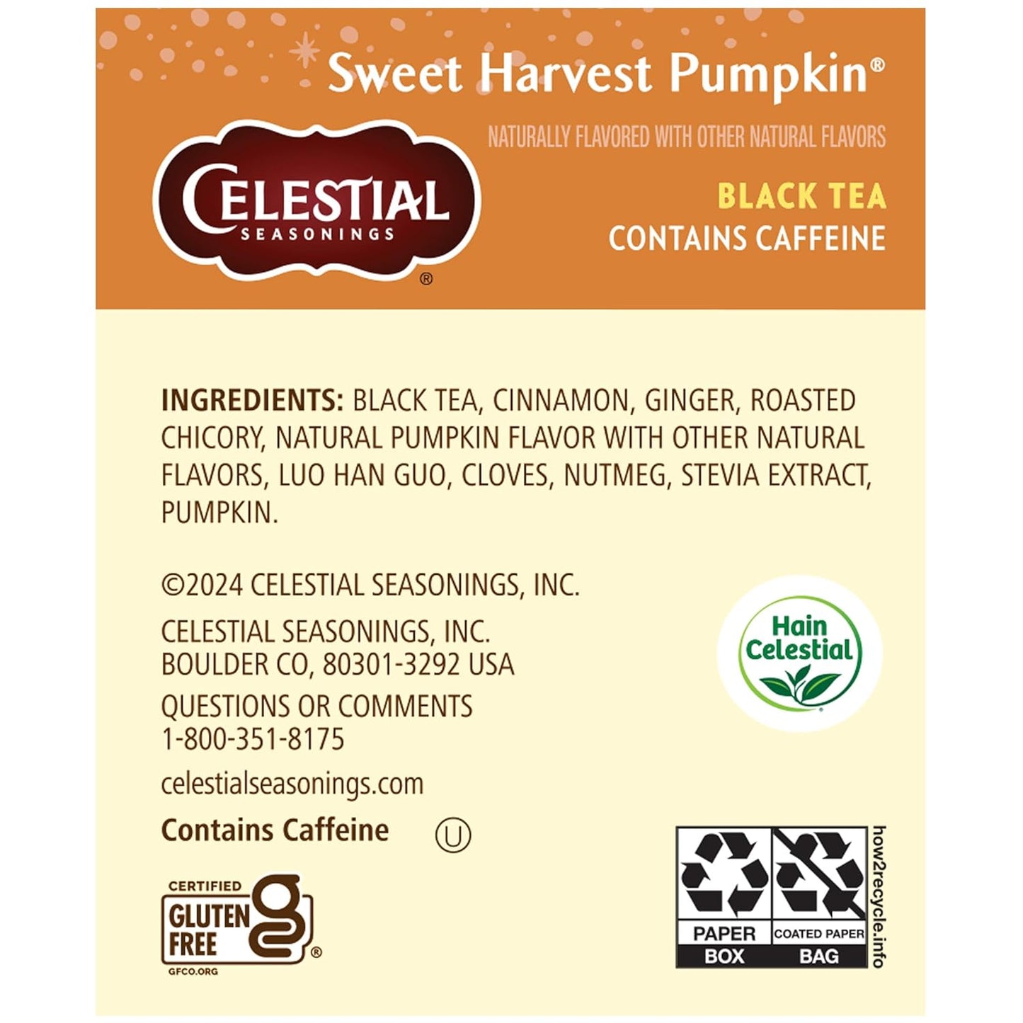 18-count box (nutcracker sweet and pumpkin) and 20-count options (white chocolate peppermint)