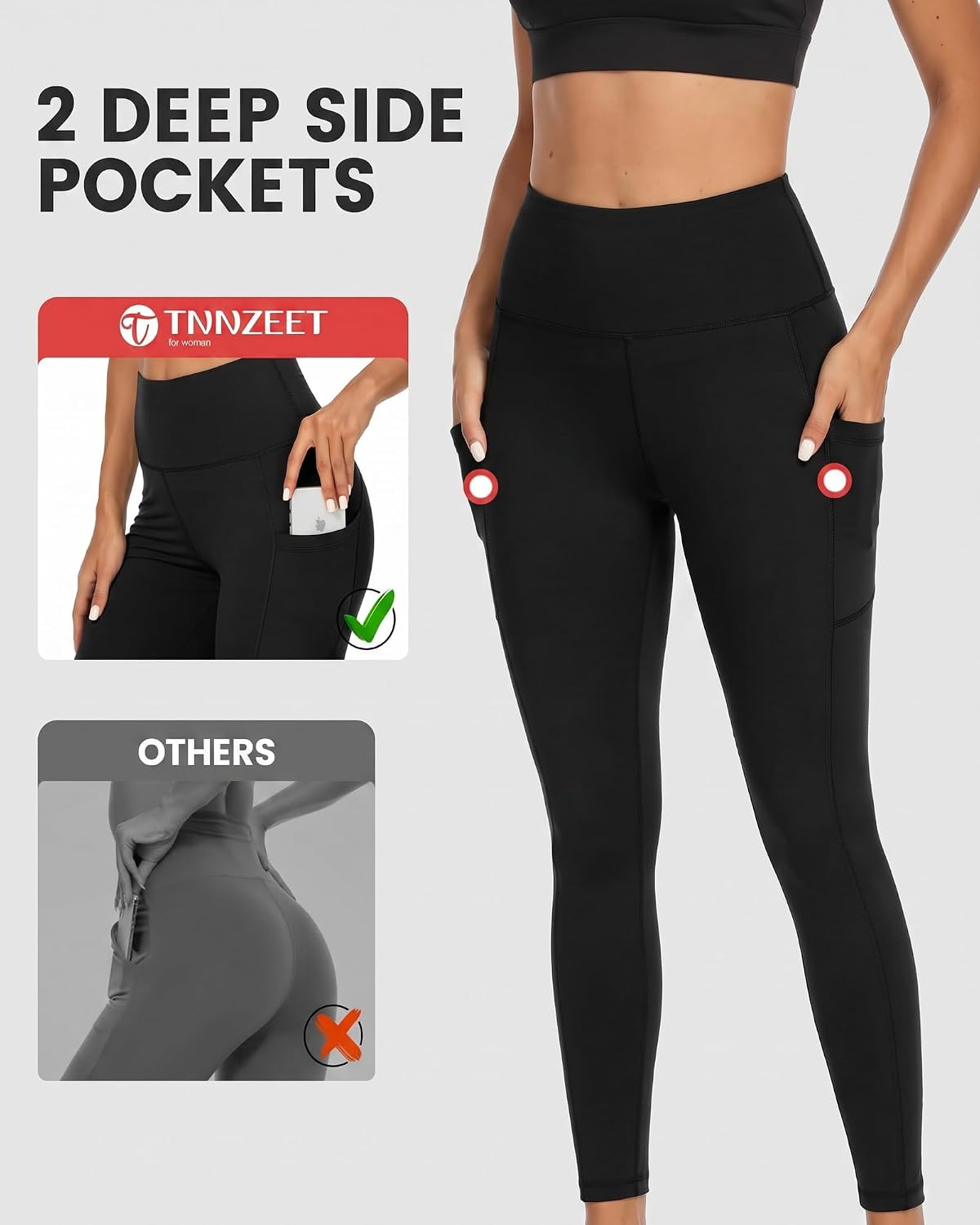 18-inch and 26-inch inseam options