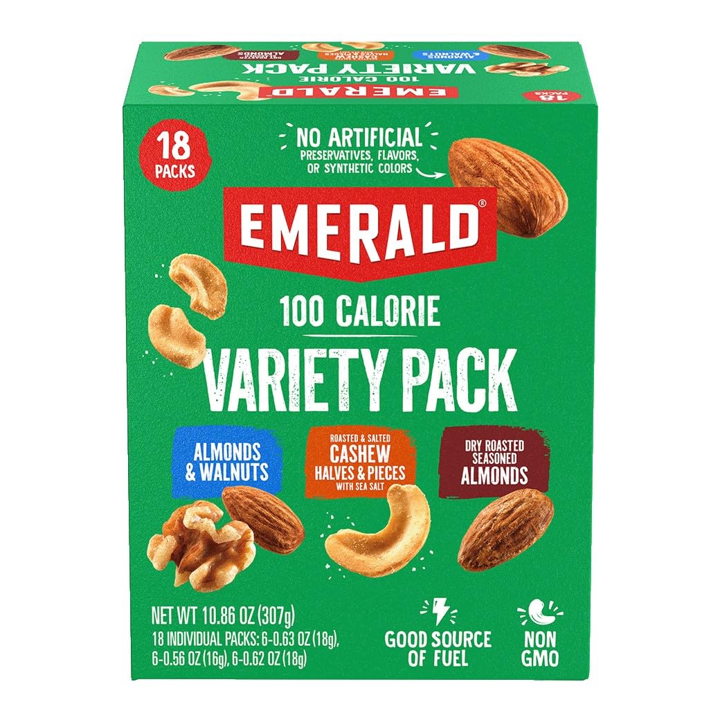 18 individual 100-calorie single-serve pouches