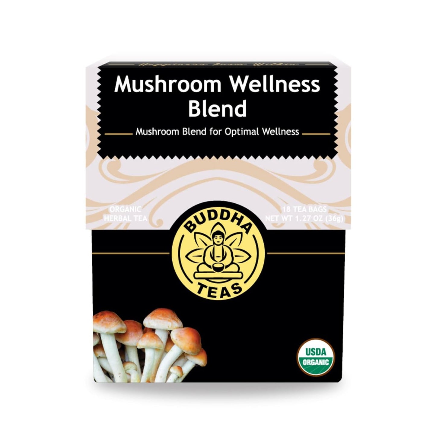 18 individually portioned tea bags per box
