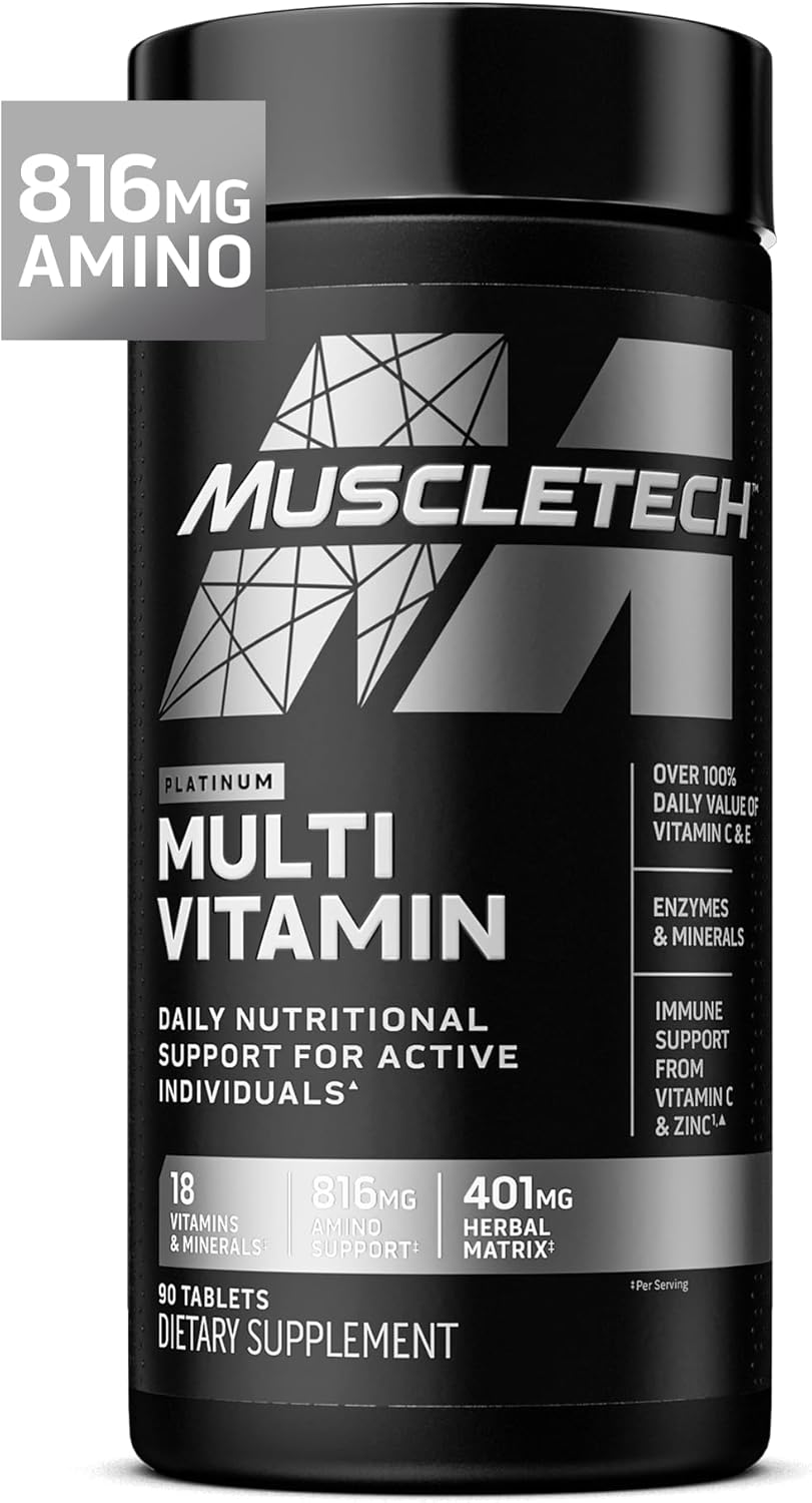 18 vitamins and minerals including full daily requirements of a, c, e, b6, b12