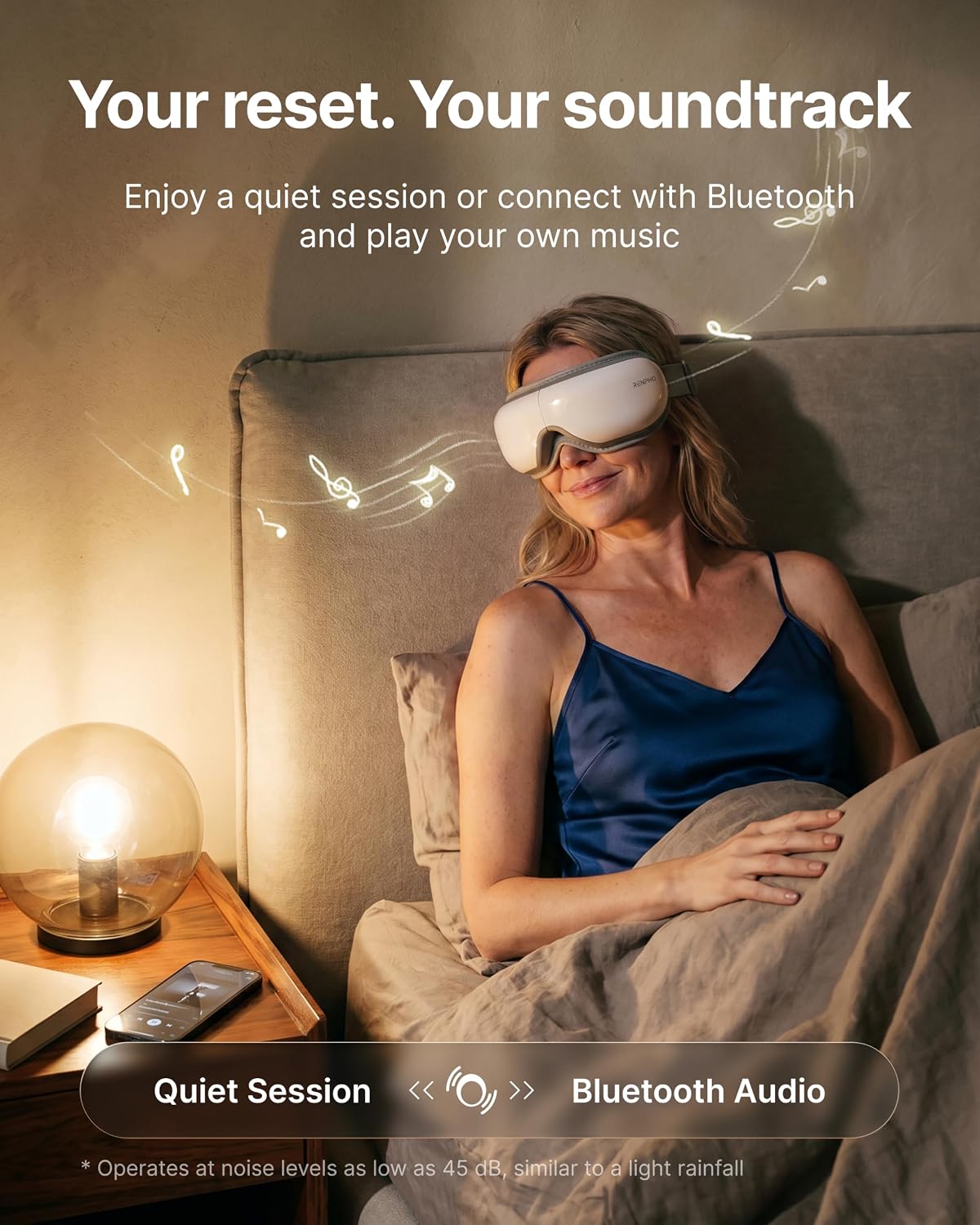 180° foldable, portable design with adjustable headband