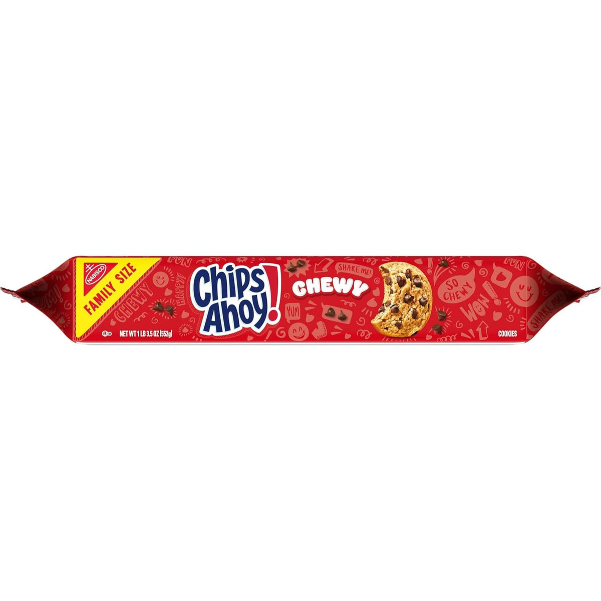 CHIPS AHOY! Soft Chewy Chocolate Chip Cookies, Kid-Sized Snacks for Lunches and After-School Treats