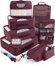 11 Wine Red - 8 Set