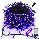 Joomer Orange Purple Halloween Lights – Camping Outdoor Dining Decor, 8 Modes