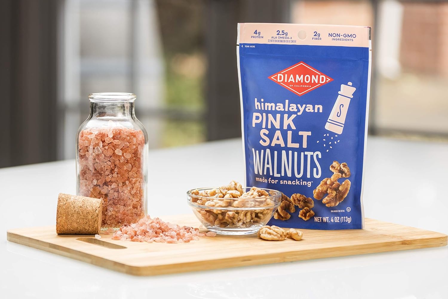 2.3g omega-3 ala, 4g protein, and 2g fiber per serving