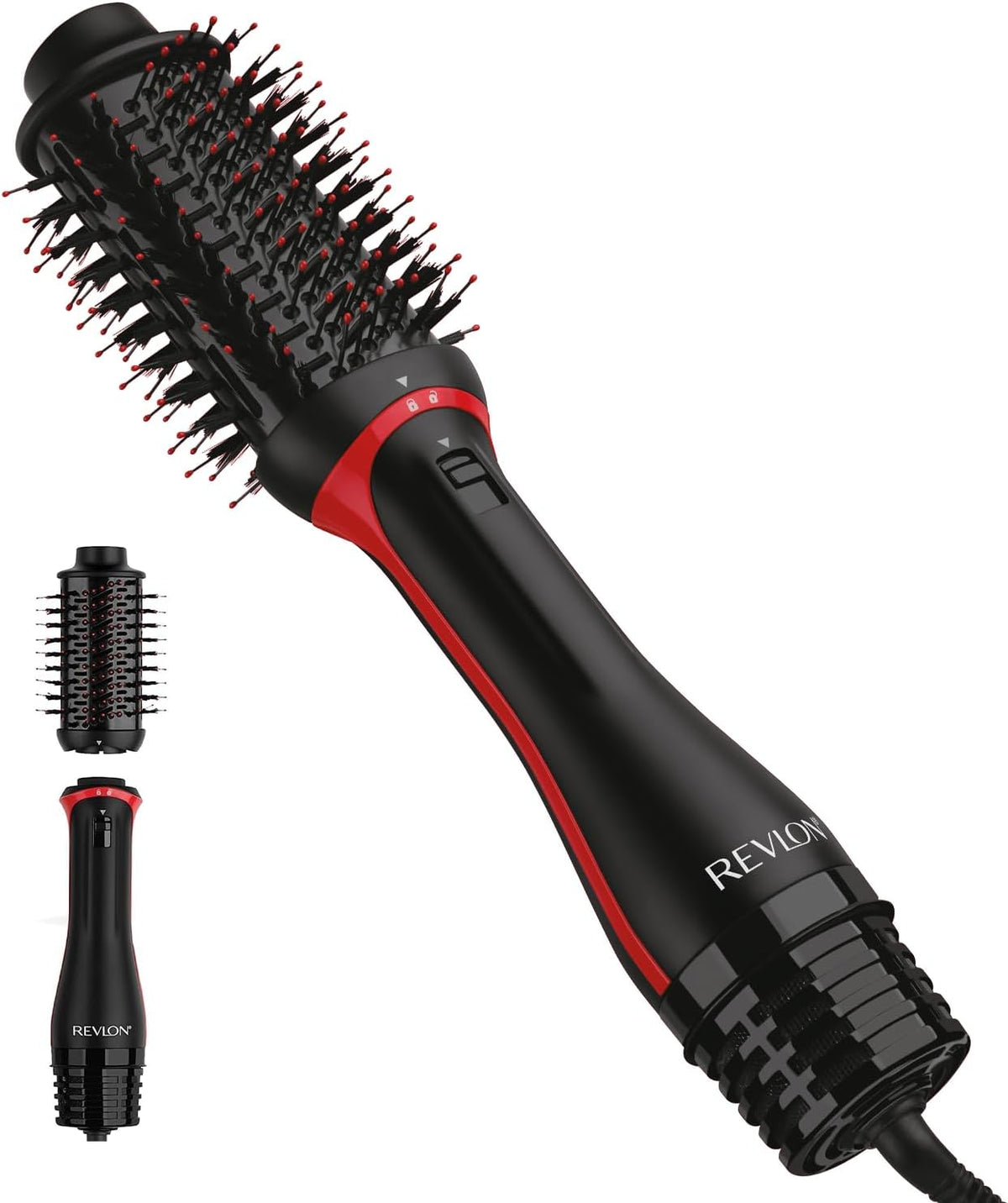 2.4 inch oval barrel designed for short to mid-length hair and root-level styling