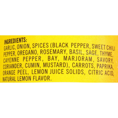 2.4-ounce shaker bottle format for easy sprinkling
