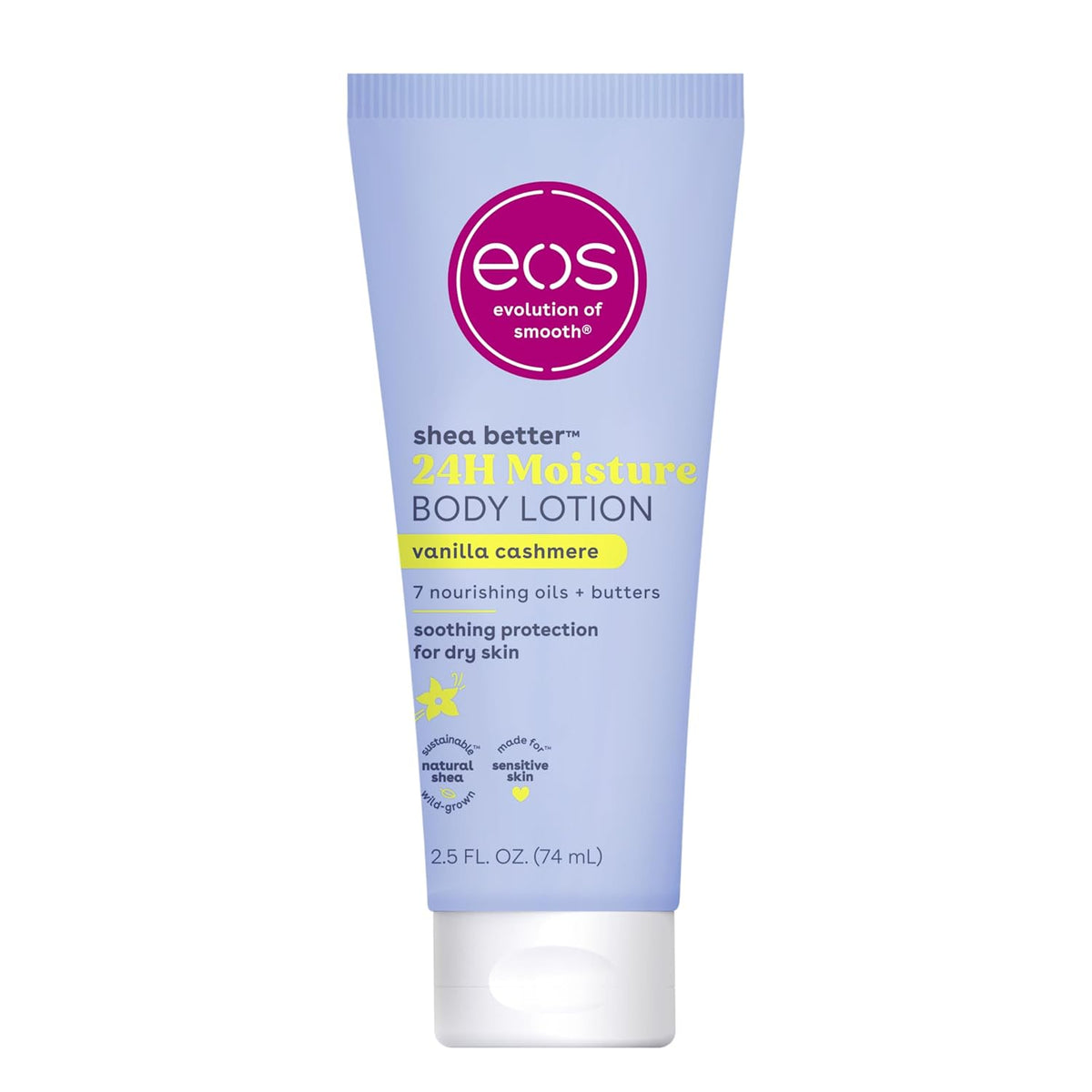 2.5 fl oz travel-size tube container