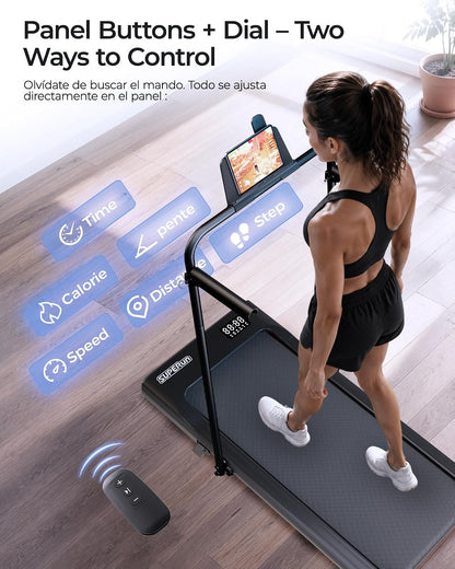 Superun Walking Pad – Gift-Ready Walking Treadmill for Housewarmings, Parents, and Work-From-Home Upgrades