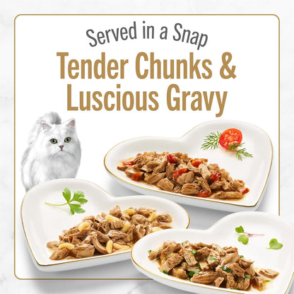 2.8 oz portion size calibrated for one adult cat meal