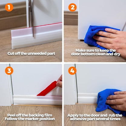 2-count packaging with warm-weather hair-dryer activation tip for cold-climate adhesion