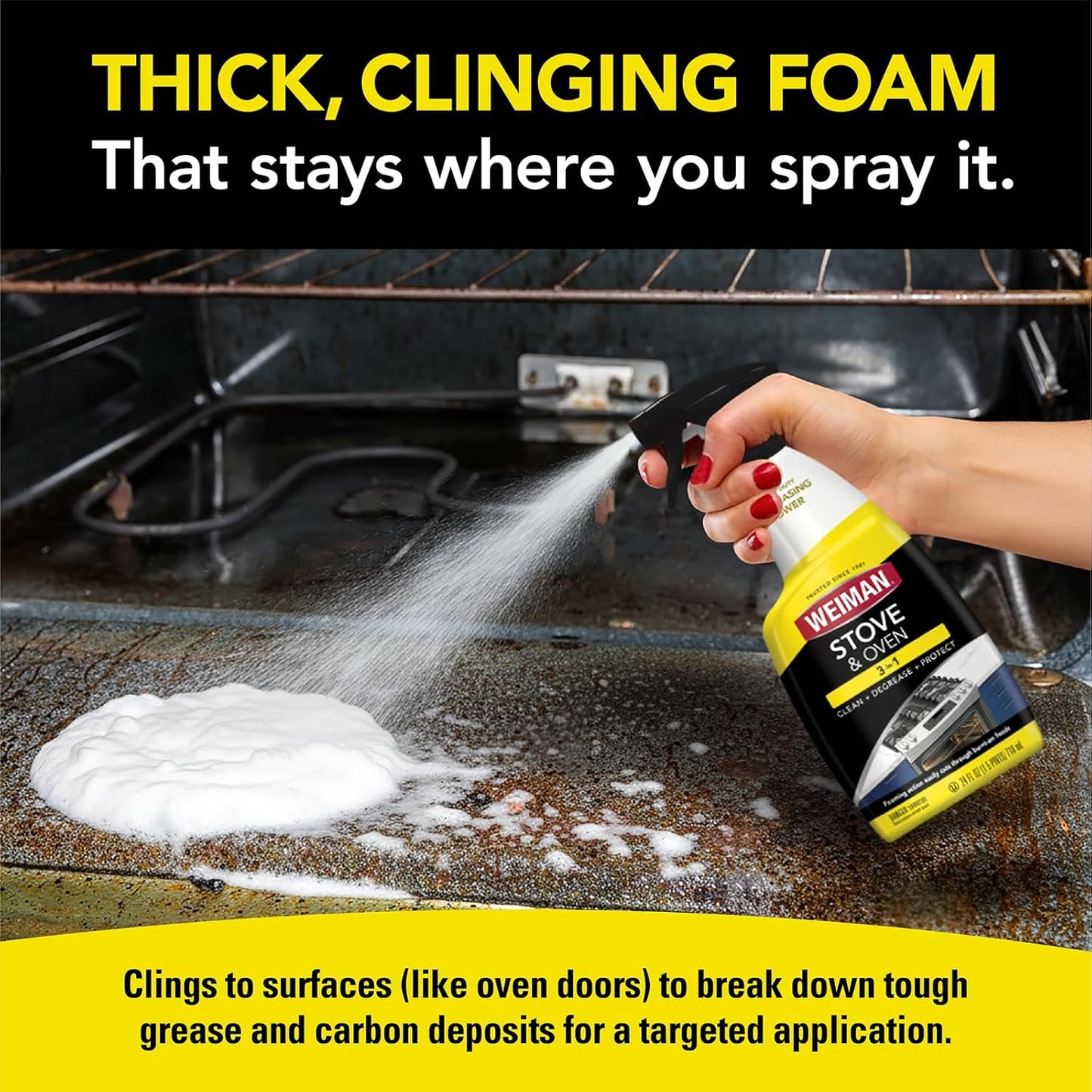 2-in-1 cleaner and degreaser functionality