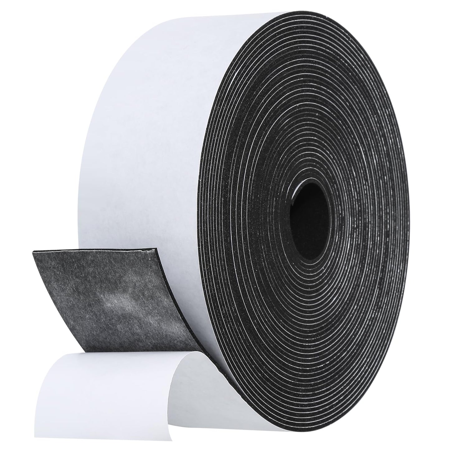 2 Inch X 1/16 Inch X 32Feet - Black
