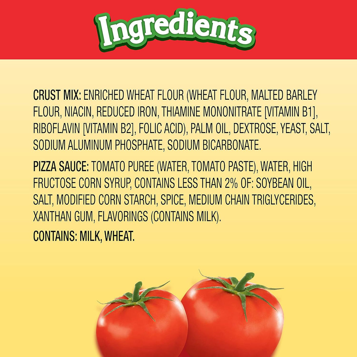 2 individual pizza kits per 31.85 oz box, with bulk pack-of-6 option available for pantry stocking