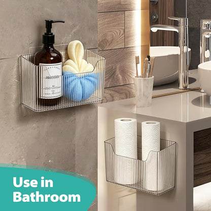 2-pack bundle with included adhesive hooks and 7.87 x 4.72 x 3.35 inch footprint