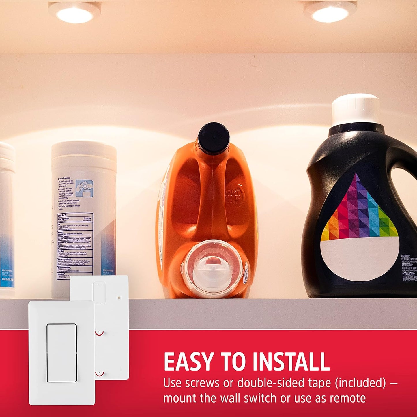 2-pack configuration for multi-room or dual-zone coverage