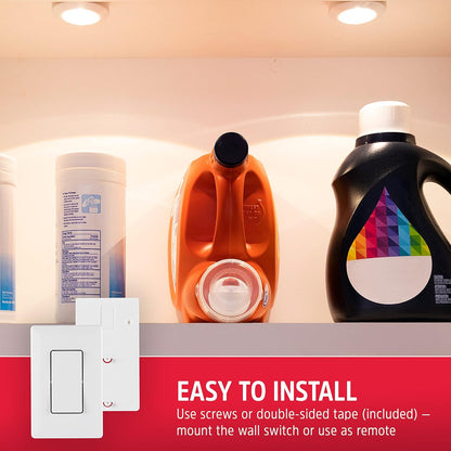 2-pack configuration for multi-room or dual-zone coverage