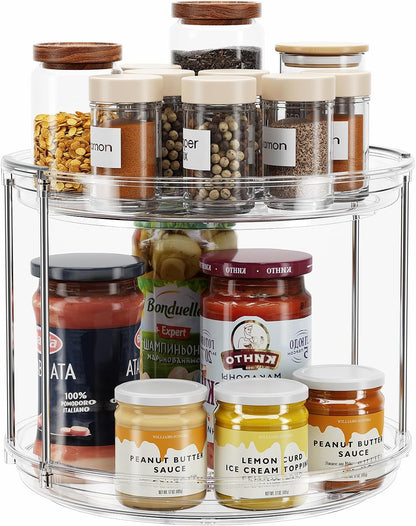 2-tier vertical design doubling storage capacity within the same footprint