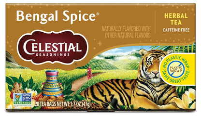 20-count teabag box sold in a pack of 6 (120 bags total) for long-lasting pantry stock