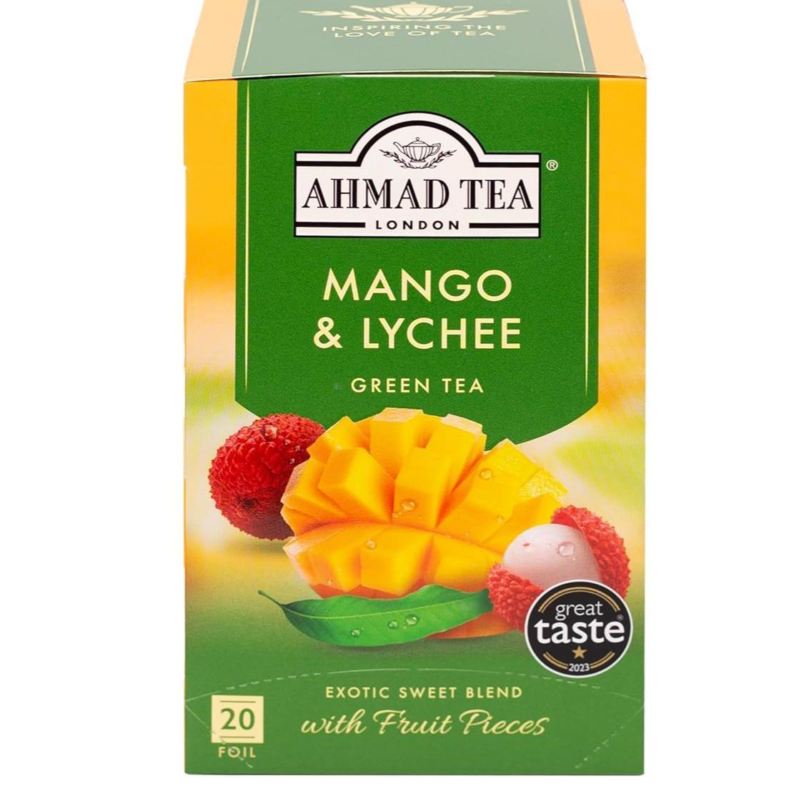 20 individually tagged teabags per box for easy single-serve brewing