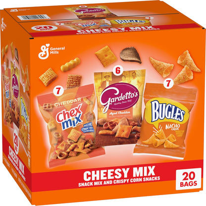 20 single-serve bags for built-in portion control